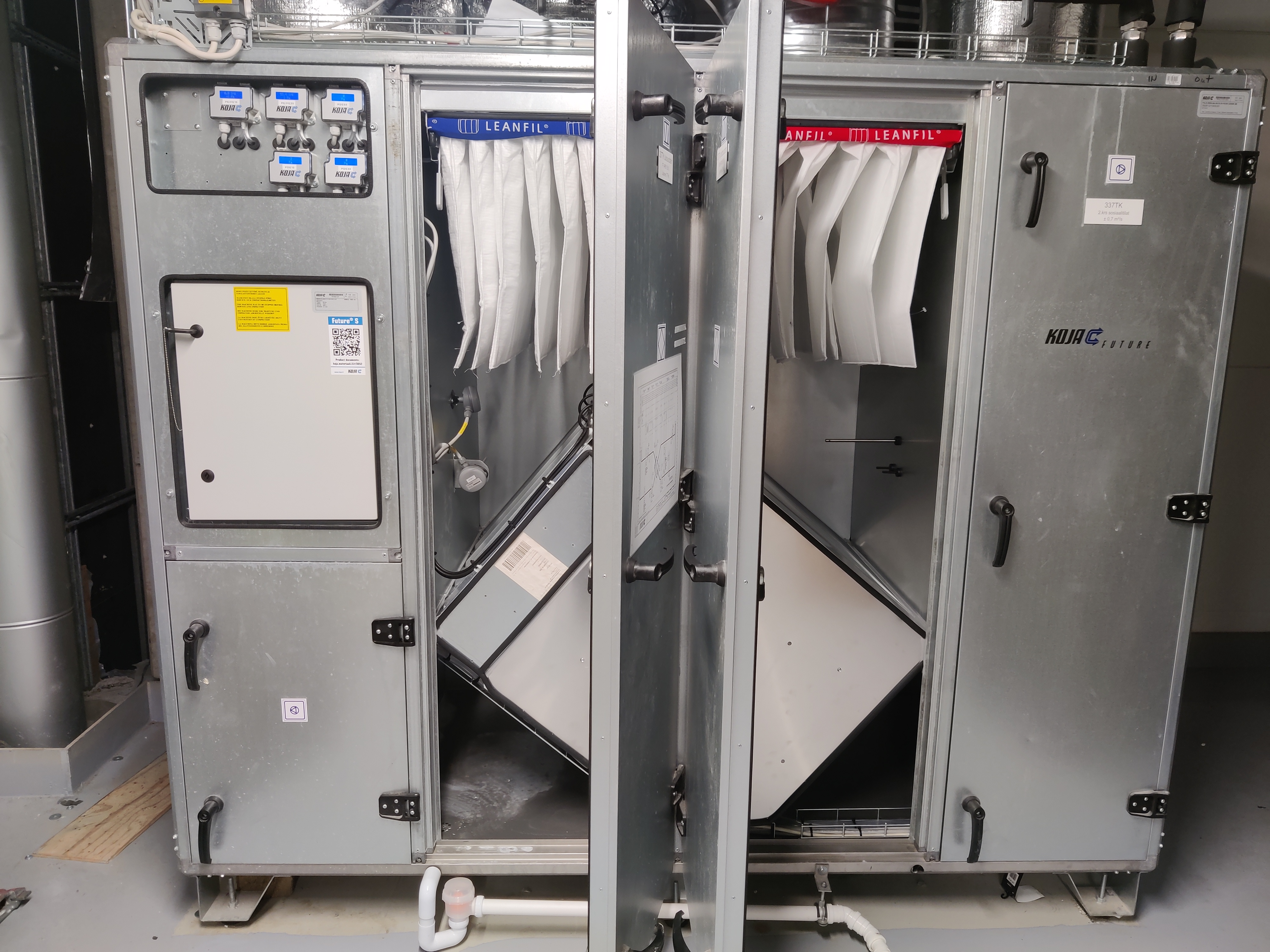 Leanfil pussisuodattimia huoltoyhtiöille